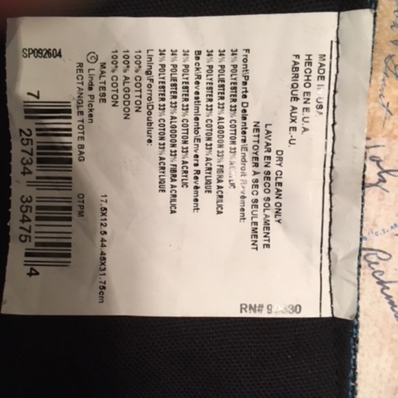 Maltese Woodworkers & Weavers  JacquarHandbag New - Picture 5 of 5